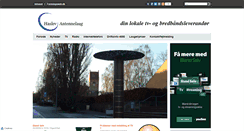 Desktop Screenshot of haslevantennelaug.dk